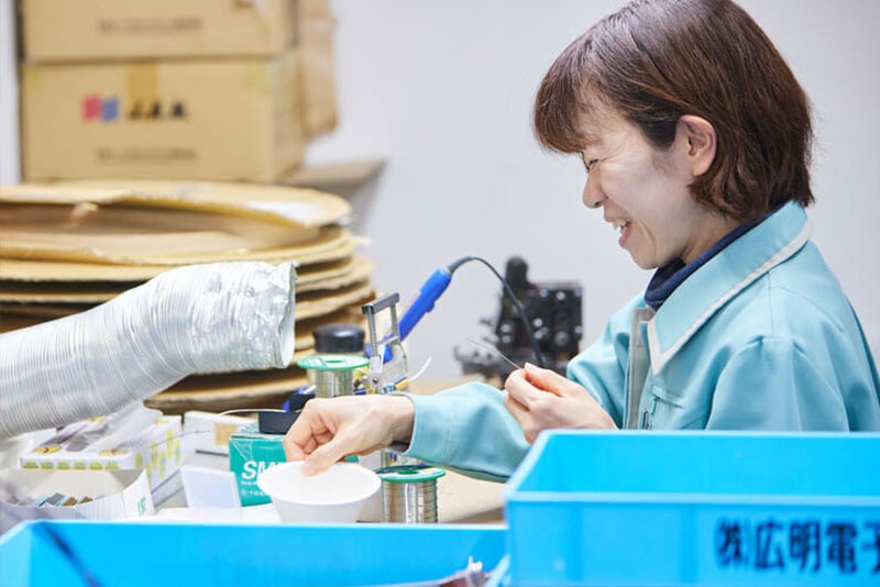 社内の様子